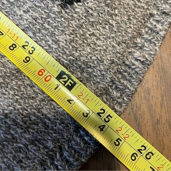 DIVINE heart women’s sweater cowl neck boxy super soft gray leopard size large - Picture 13 of 14